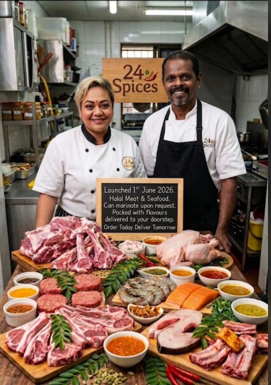 Sheila & Bala — founders of 24 Spices